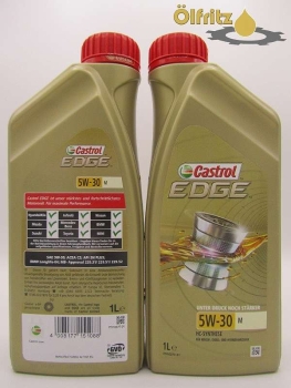 Castrol EDGE M 5W-30 (mit BMW LL-04) Titanium Technology Motoröl 1l